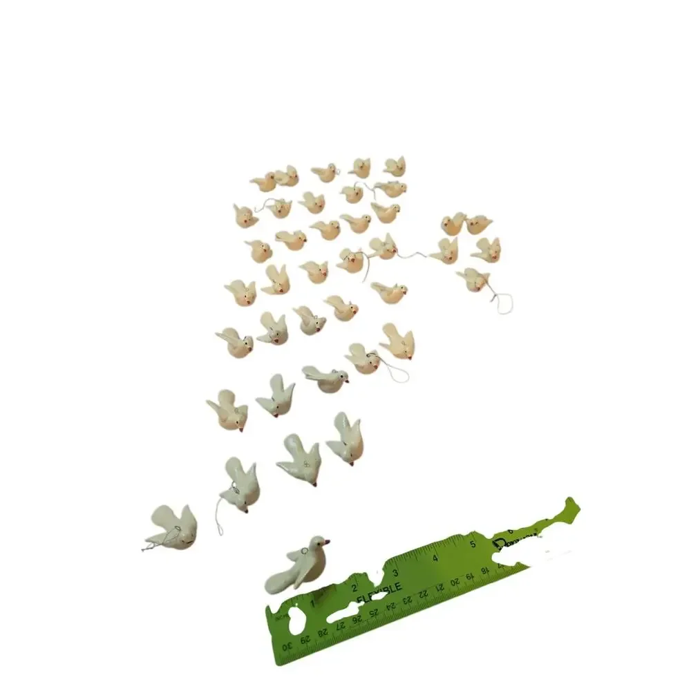 40 White Dove Christmas Ornaments 2
